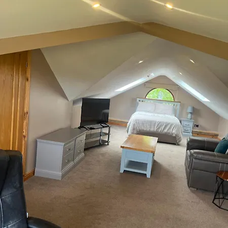 Cherry Blossom Deluxe Loft Quarto em Acomodações Particulares Marton-in-Cleveland