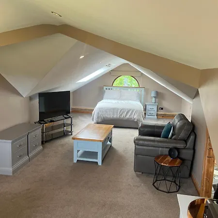 Quarto em Acomodações Particulares Cherry Blossom Deluxe Loft Marton-in-Cleveland